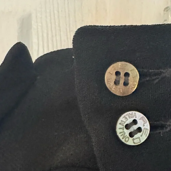 Vintage Valentino Elegant Black One Shoulder Dress - Picture 5 of 16